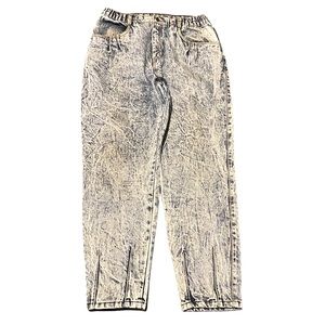 Vintage Gitano 80 High Waist Acid Wash Jeans SZ16S